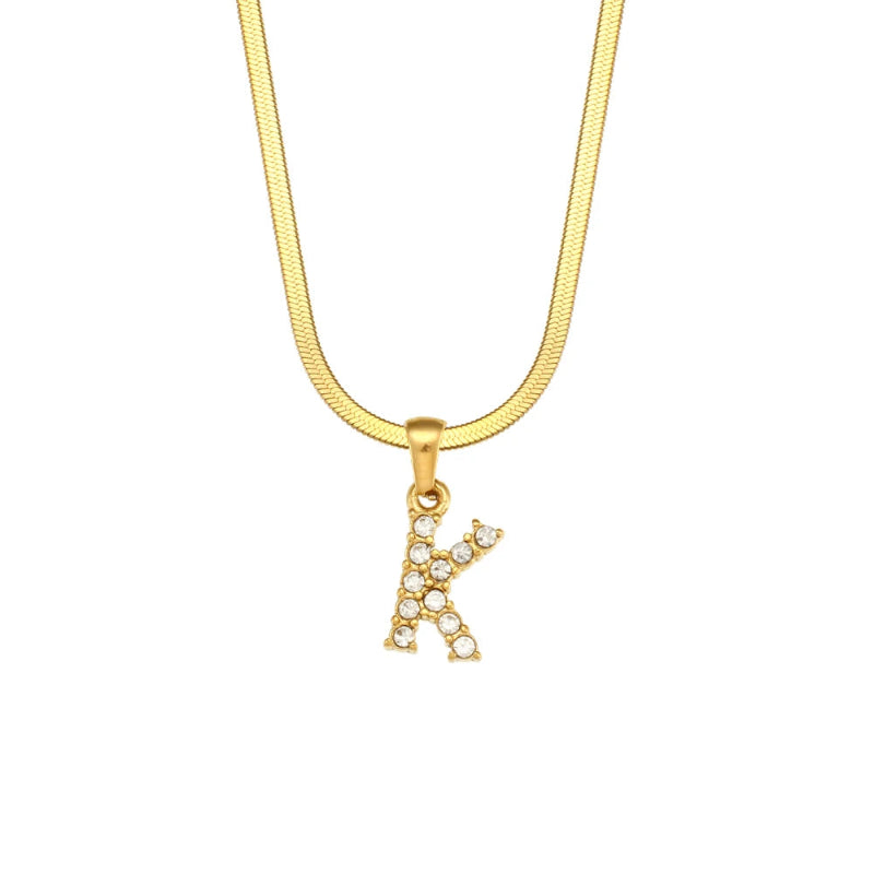 Dazzling Initial Necklace