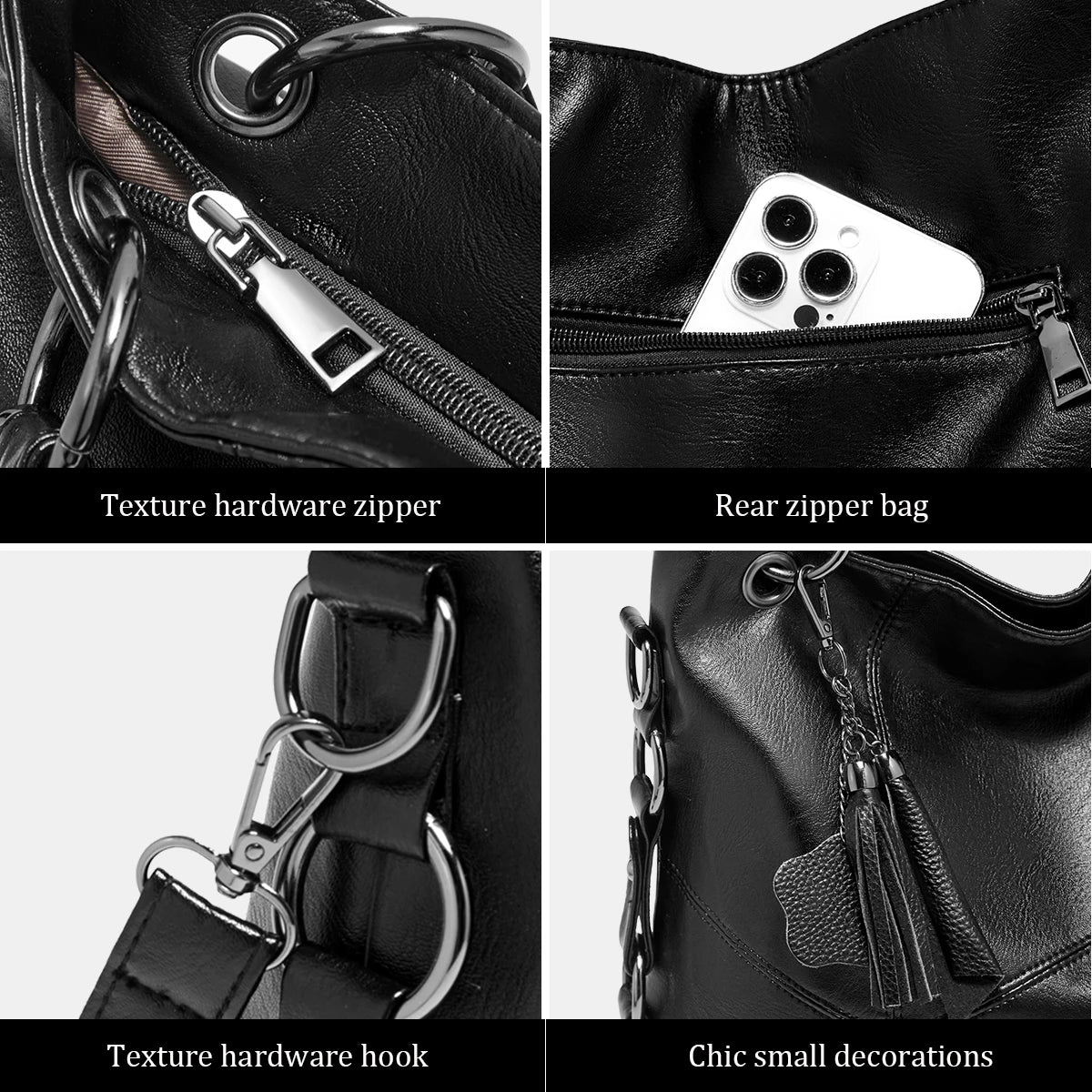 Shoulder & Crossbody Large Capacity Bag