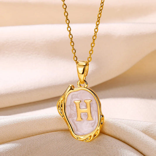 Aesthetic H Necklace