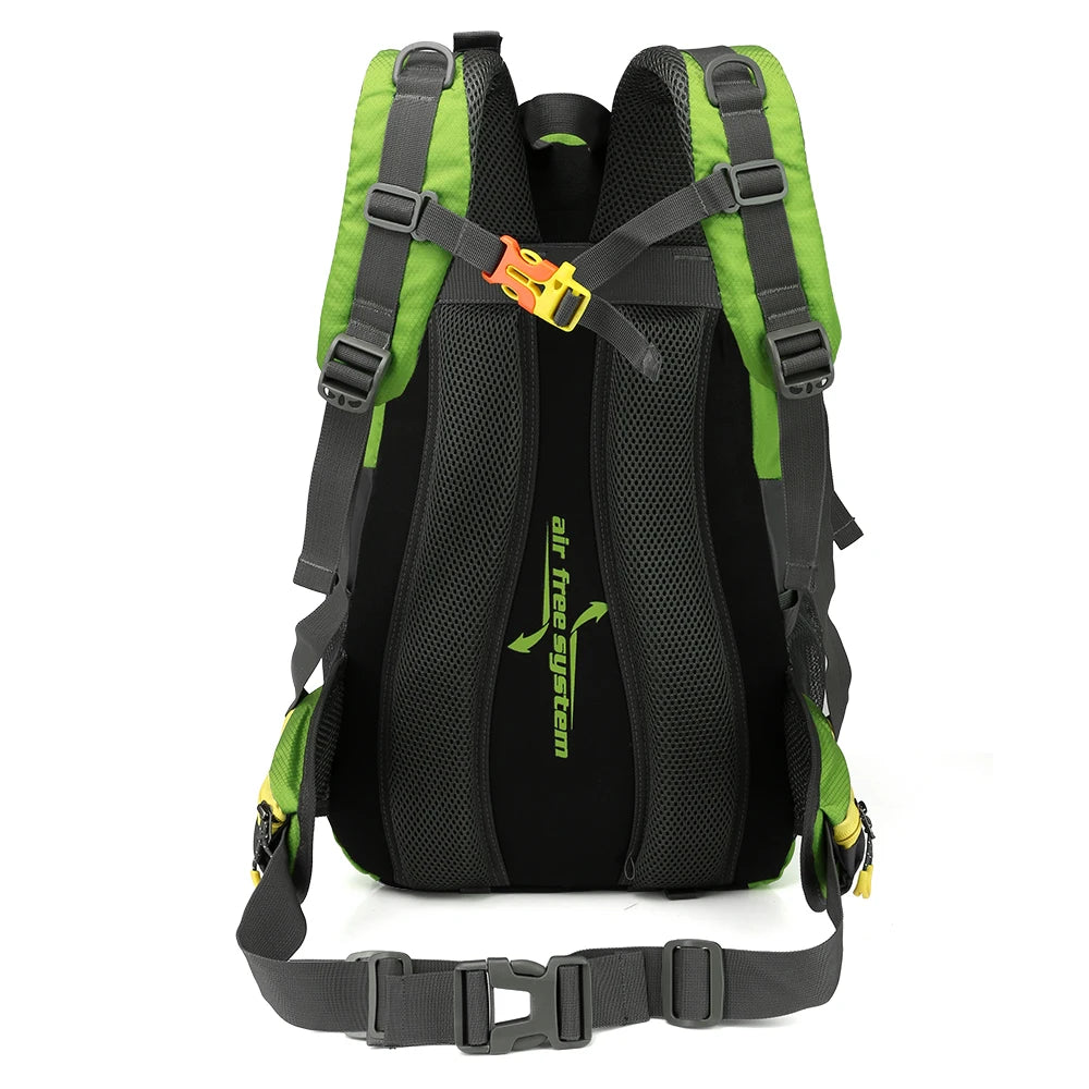 40L Water Resistant Travel Backpack Camping Hiking Laptop Daypack Trekking Climbing For Men Women Hiking Supplies
