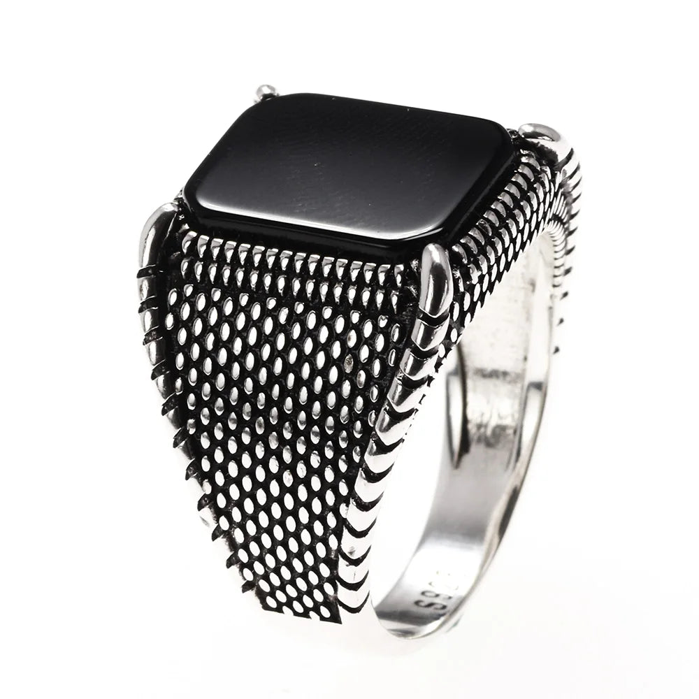 Onyx Ring For Men