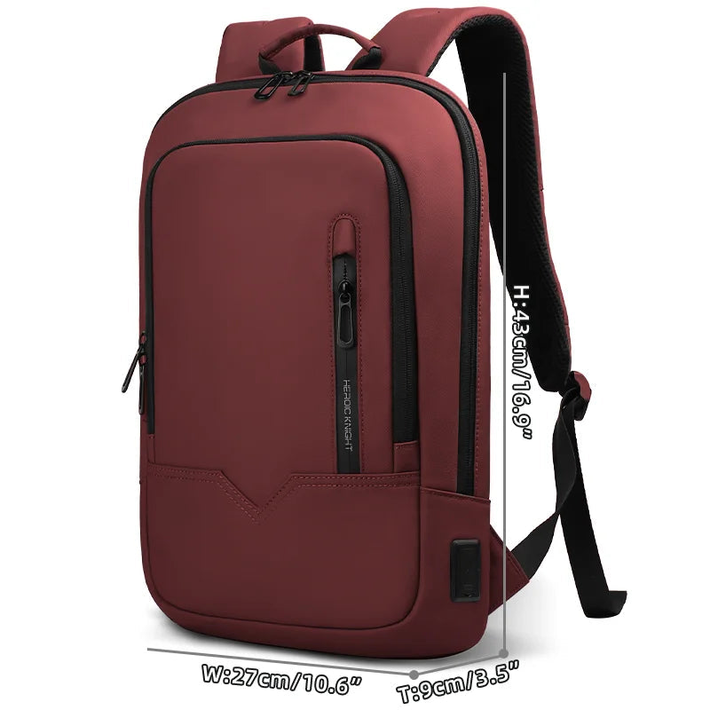 Business Slim Laptop Backpack For Men