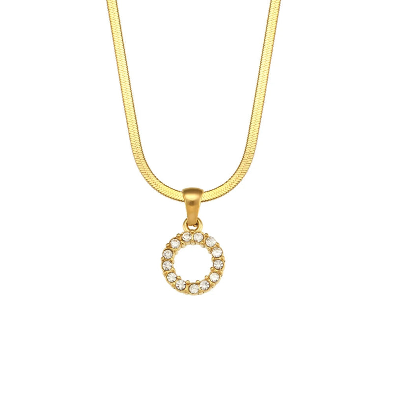 Dazzling Initial Necklace