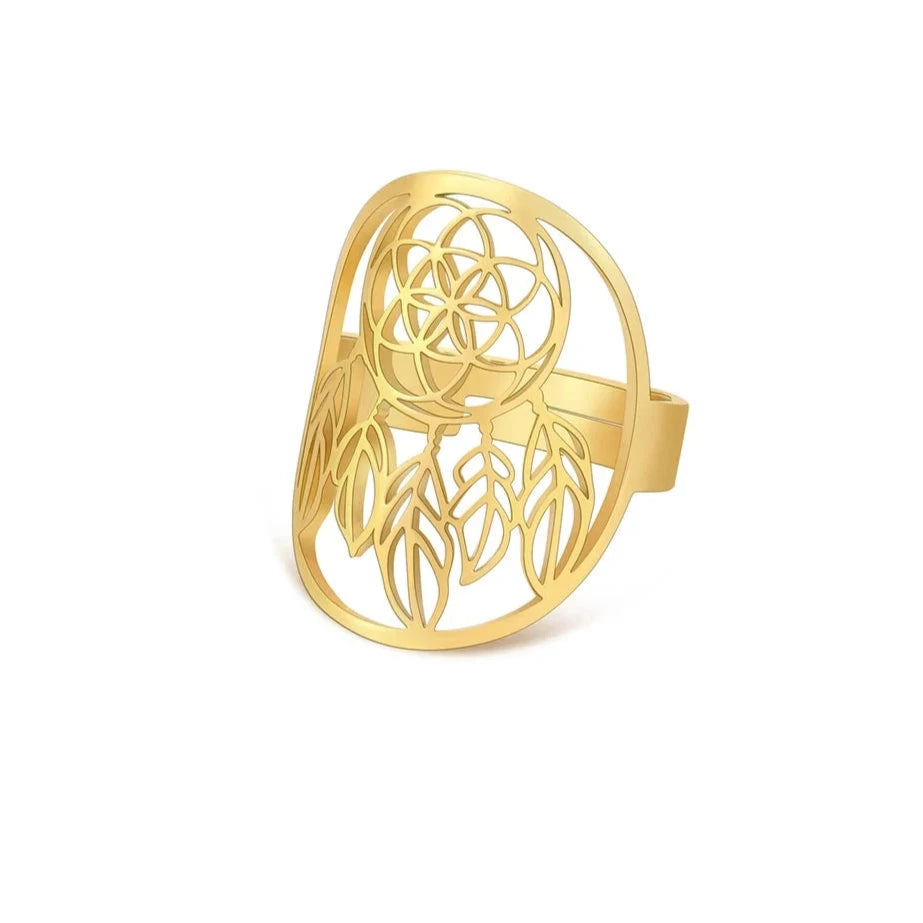 Spiritual Dream Catcher Ring