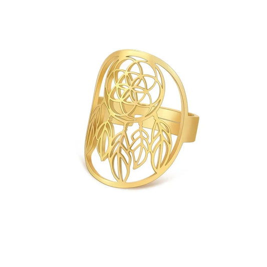 Spiritual Dream Catcher Ring