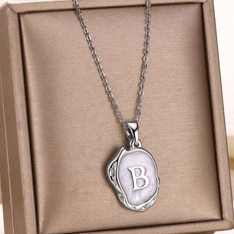 Aesthetic Initial Necklace