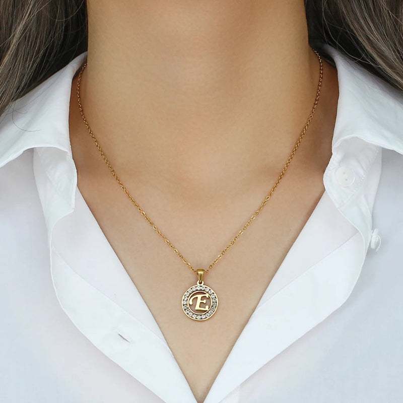 Spellbound Gold Initial Necklace