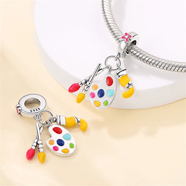 Painting Set Dangle Charm