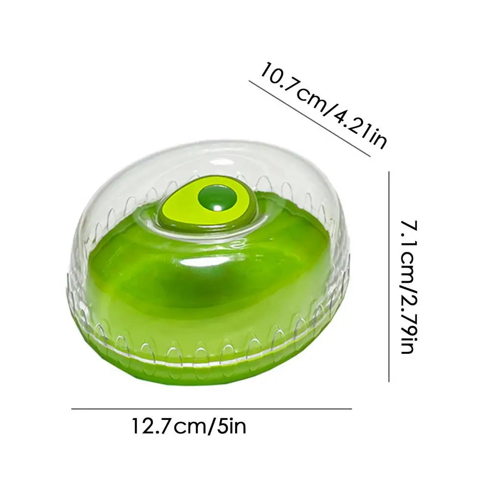 Airtight Fruit & Vegetable Keeper – Dome Storage Container for Avocado, Lemon, Onion & Tomato