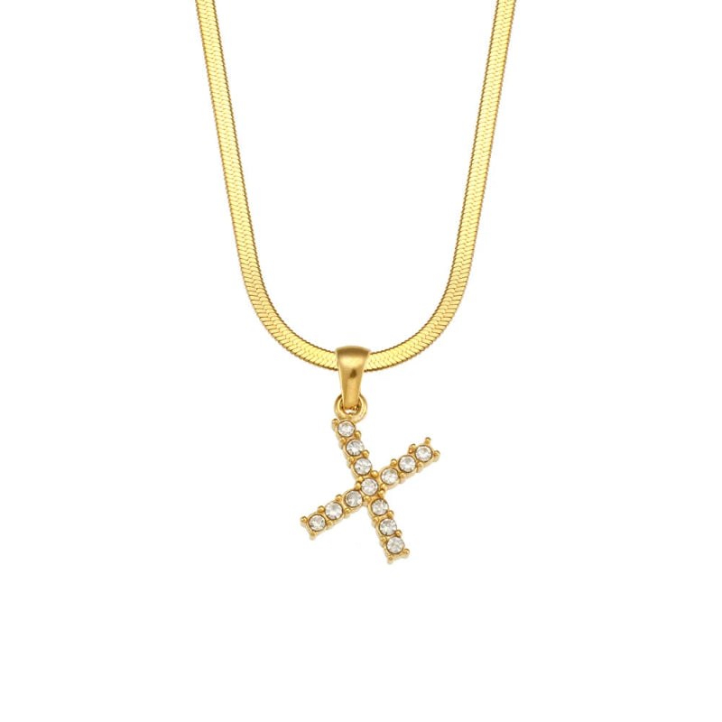 Dazzling Initial Necklace