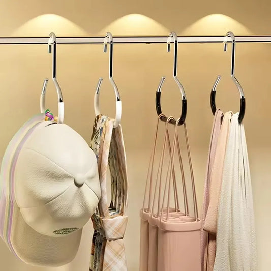 Circle Ring Hat Hanger Hook – Non-Slip Closet Organizer for Hats, Scarves & Accessories (2-Pack)