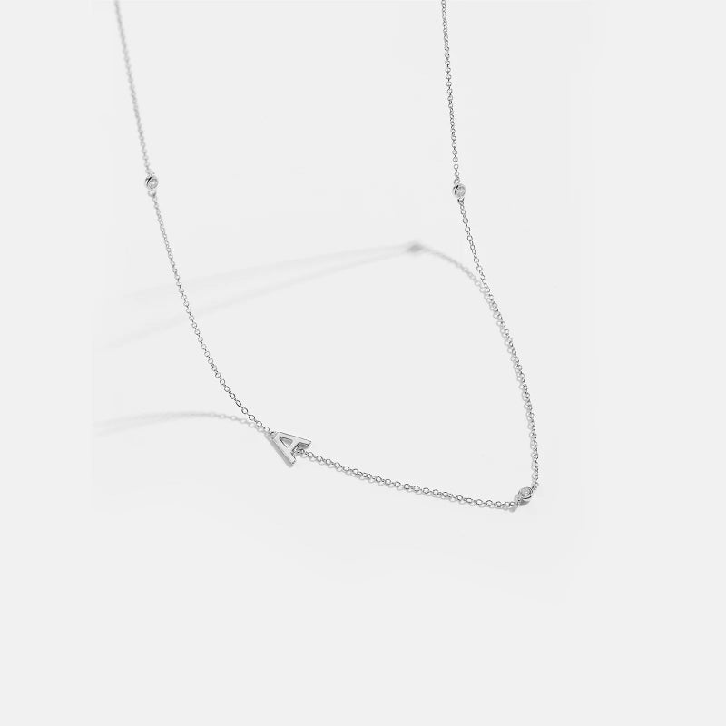 Effortless Chic Initial Necklace