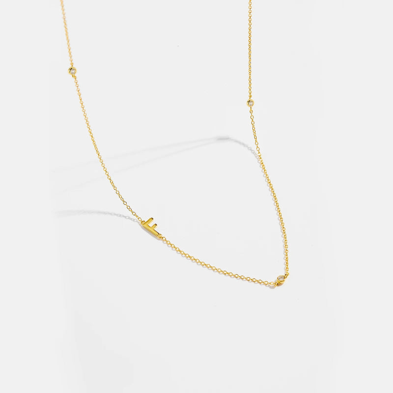 Effortless Chic Initial Necklace
