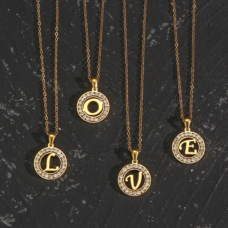 Spellbound Gold Initial Necklace
