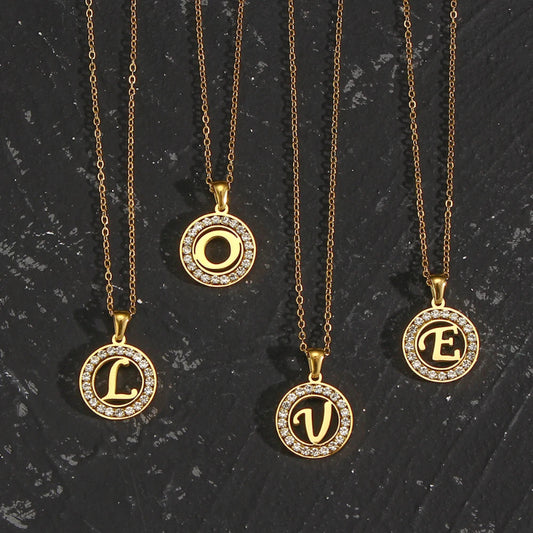 Spellbound Gold Initial Necklace
