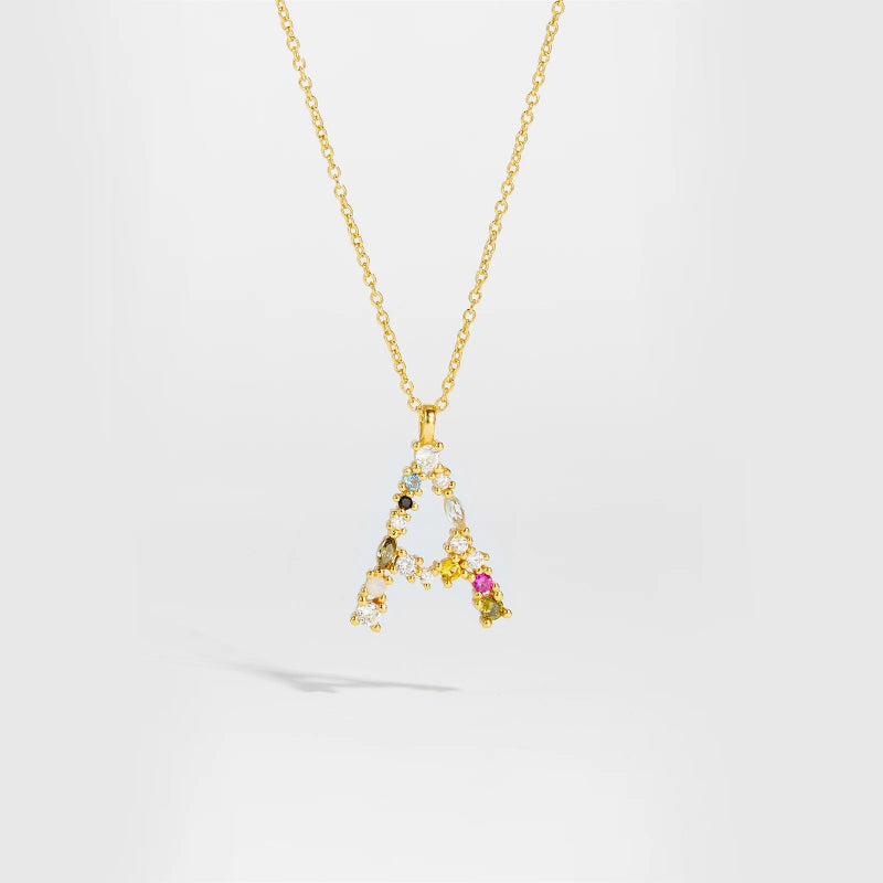 Timeless Initial Alphabet Necklace