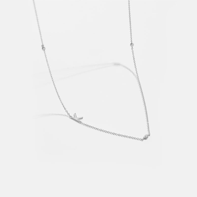 Effortless Chic Initial Necklace