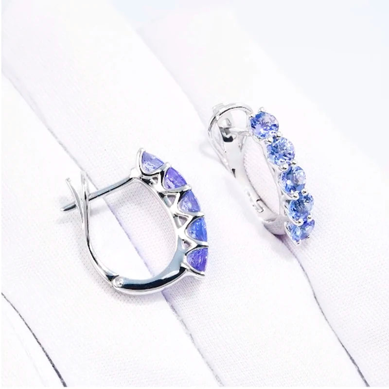 Tanzanite Earring December Birthstone