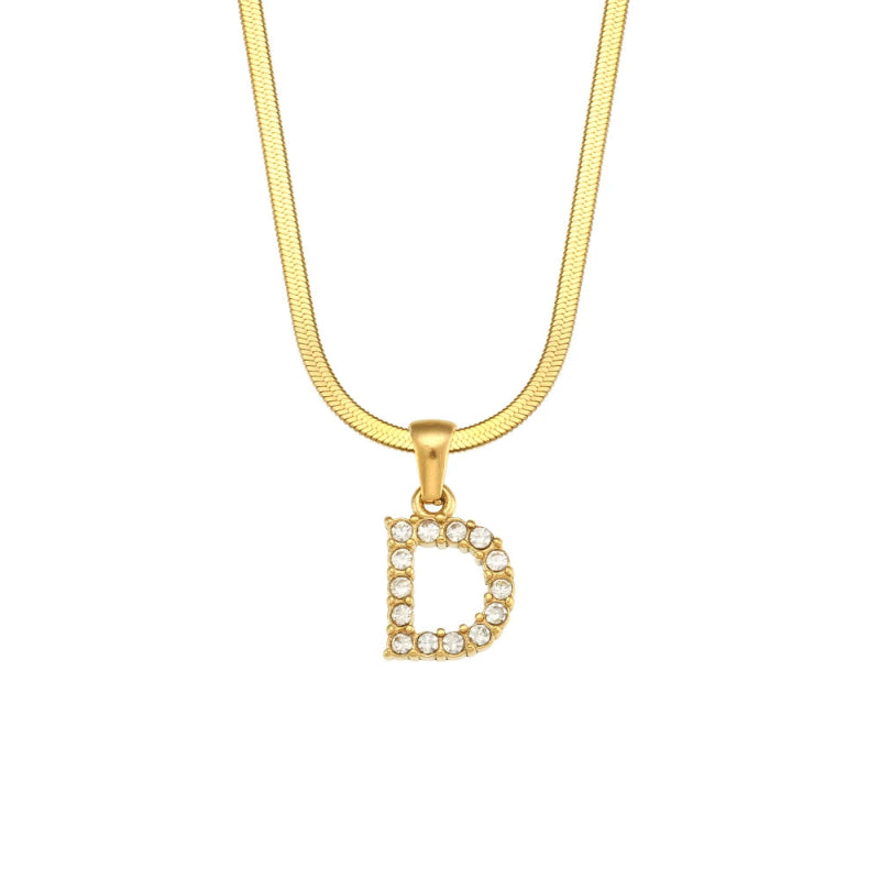 Dazzling Initial Necklace