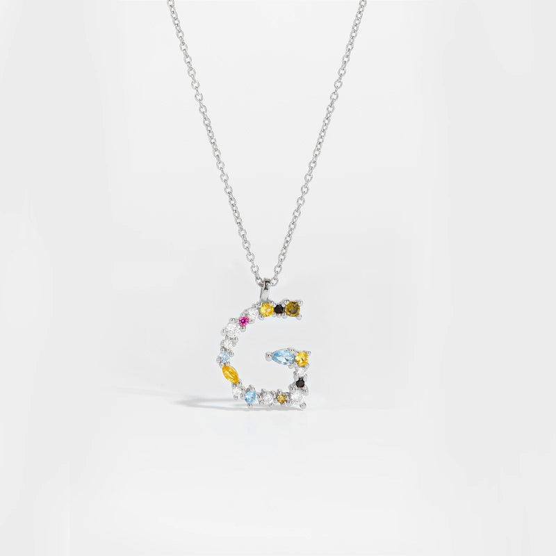 Timeless Initial Alphabet Necklace