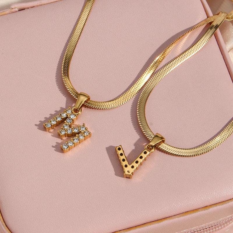 Dazzling Initial Necklace