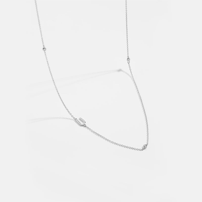 Effortless Chic Initial Necklace