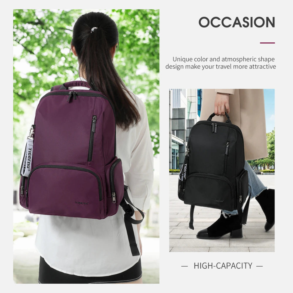 14L School Commute Travel Backpack For Women