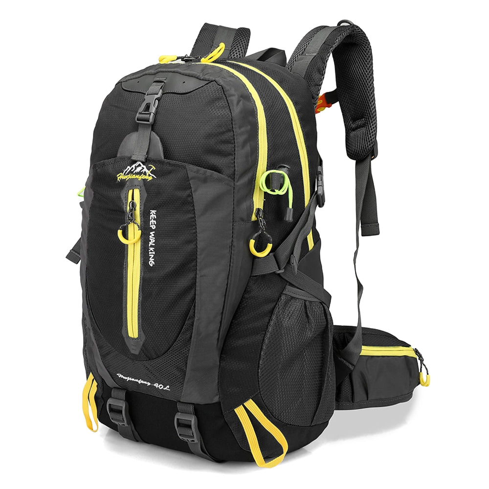 40L Water Resistant Travel Backpack Camping Hiking Laptop Daypack Trekking Climbing For Men Women Hiking Supplies