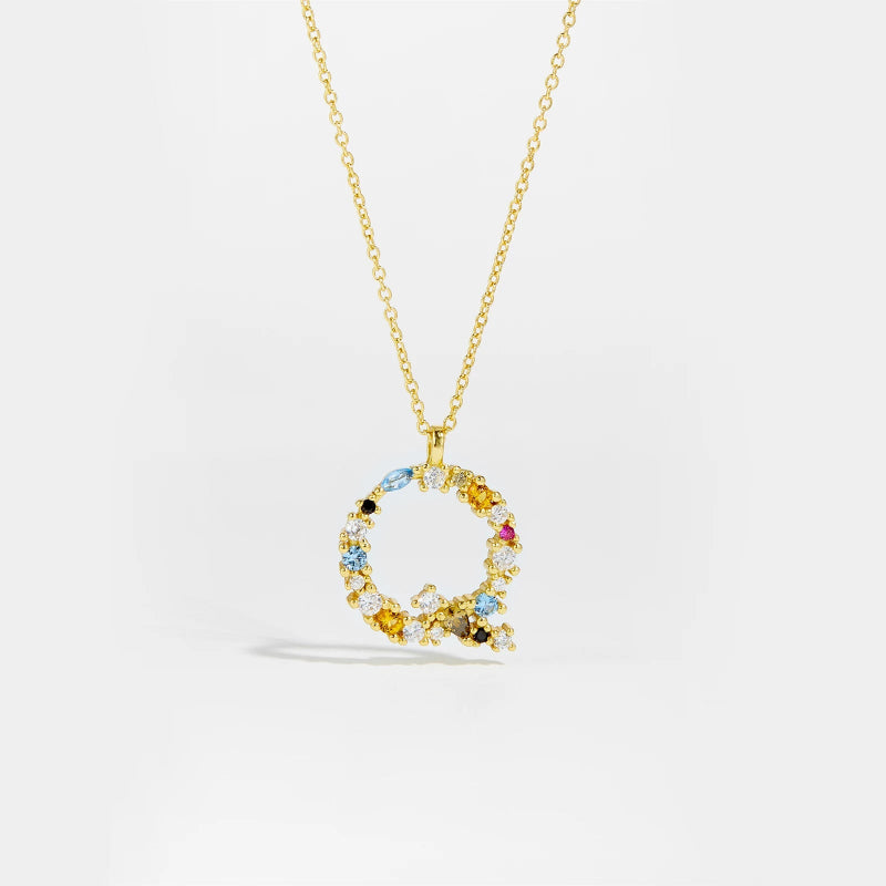 Timeless Initial Alphabet Necklace