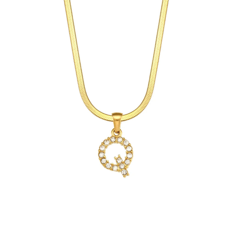 Dazzling Initial Necklace