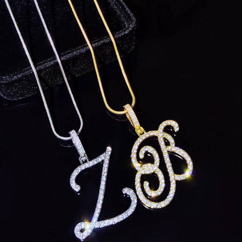 Cursive Initial Necklace