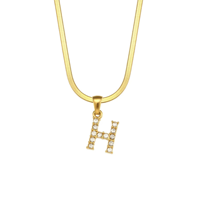 Dazzling Initial Necklace