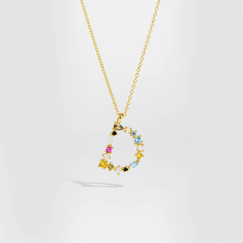 Timeless Initial Alphabet Necklace