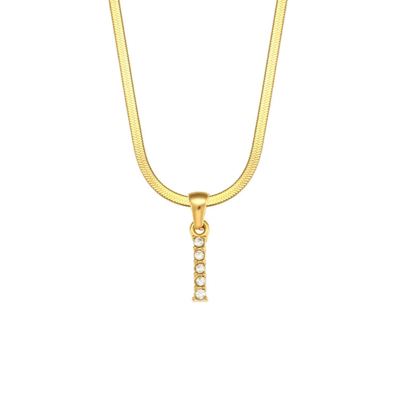 Dazzling Initial Necklace