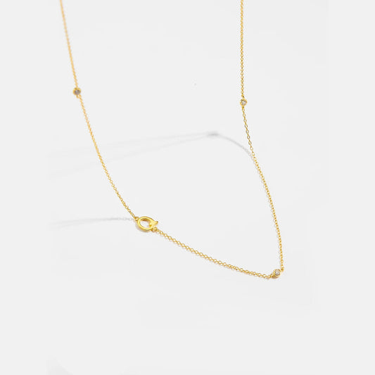 Effortless Chic Initial Q Necklace