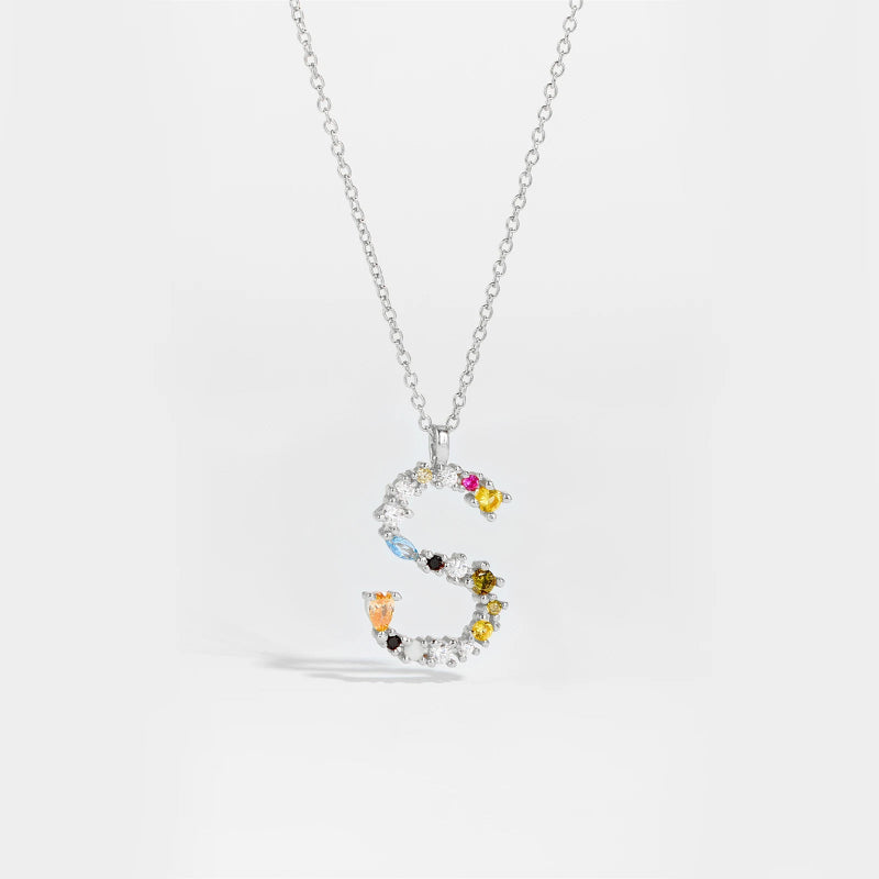 Timeless Initial Alphabet Necklace