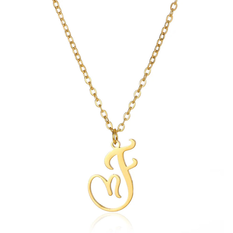 With Love Initial Necklace