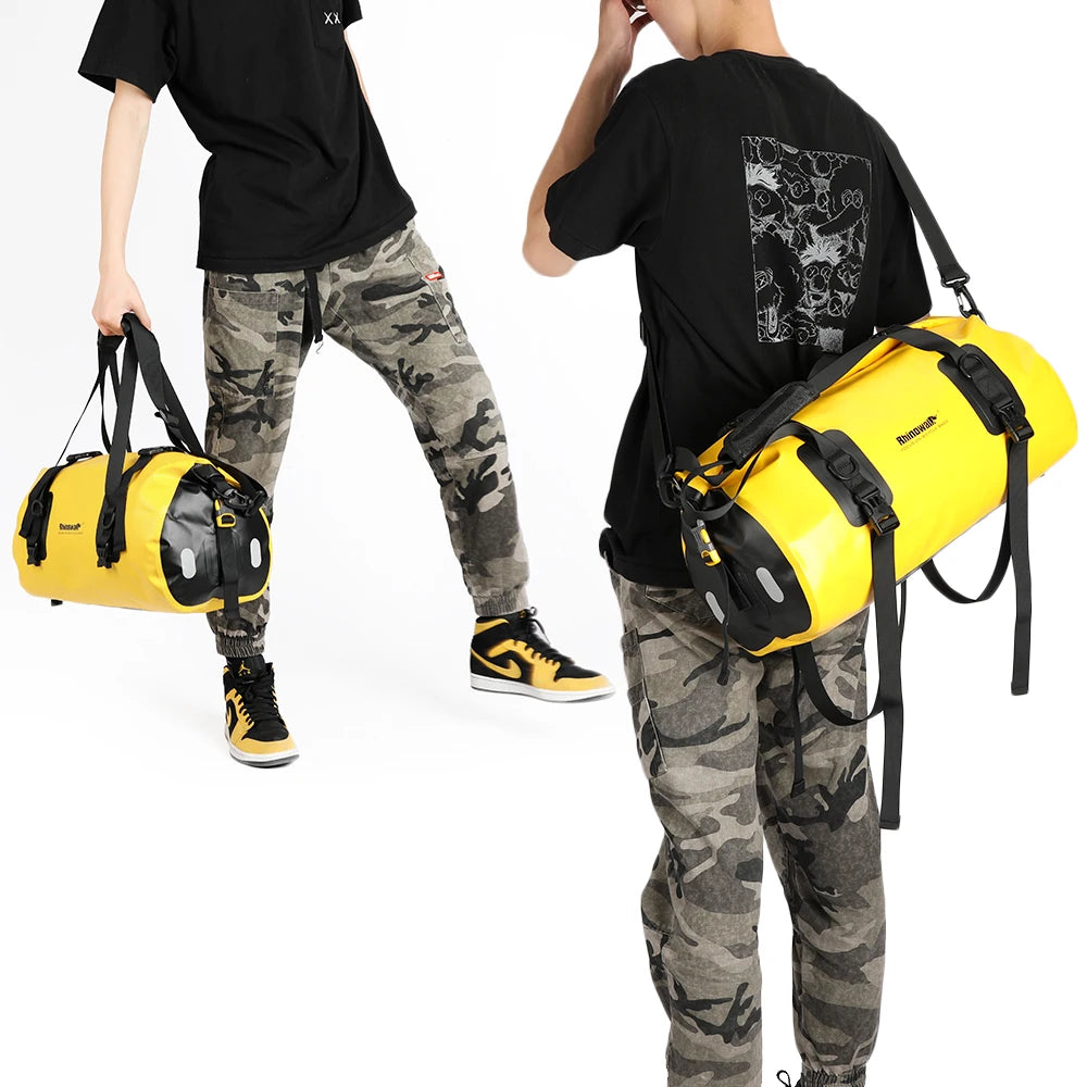 20L Bike Pannier Bag Waterproof MTB Bike Trunk Bag Rear Travel Luggage Carrier Portable  Saddle Seat Cycling Accessory