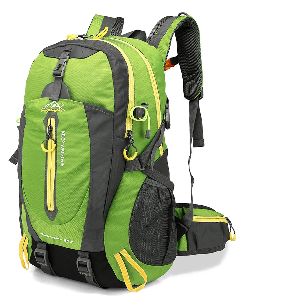 40L Water Resistant Travel Backpack Camping Hiking Laptop Daypack Trekking Climbing For Men Women Hiking Supplies