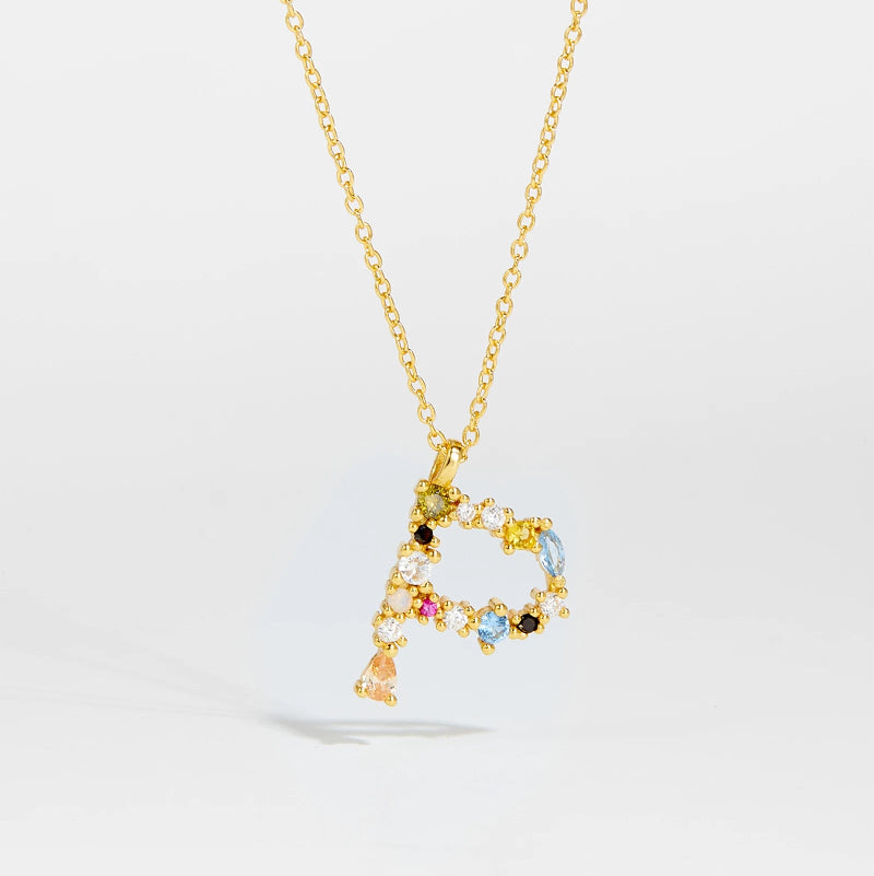 Timeless Initial Alphabet Necklace