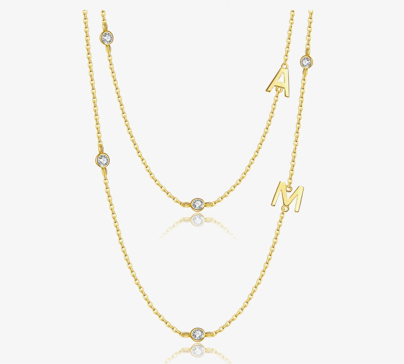 Effortless Chic Initial Necklace