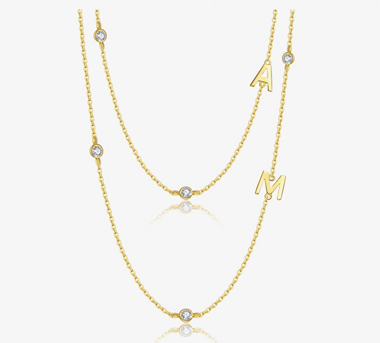 Effortless Chic Initial Necklace