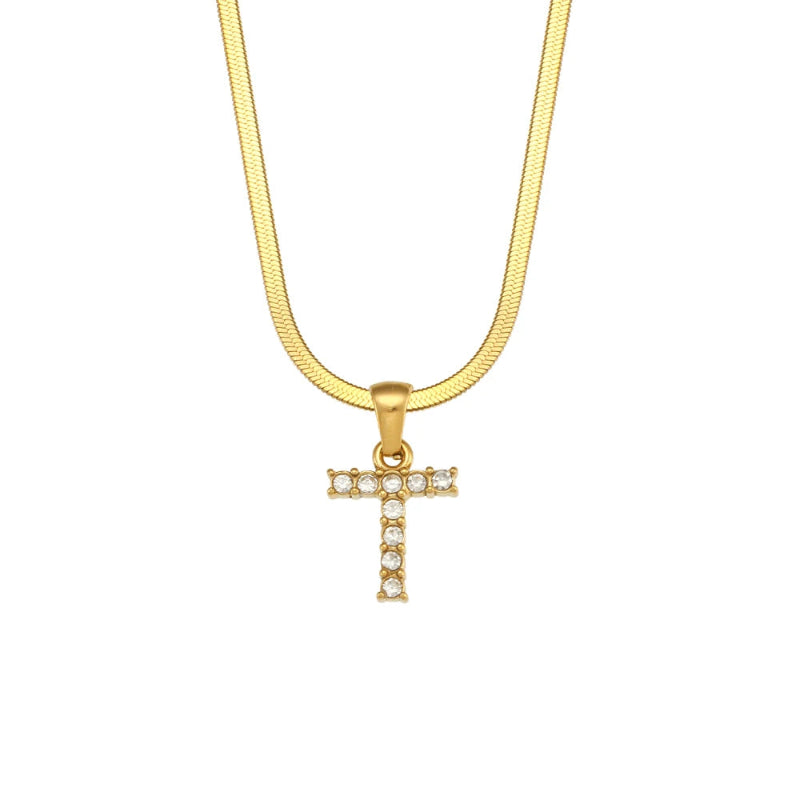 Dazzling Initial Necklace