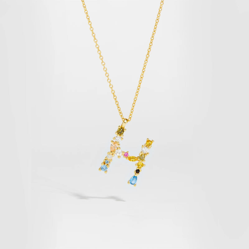 Timeless Initial Alphabet Necklace