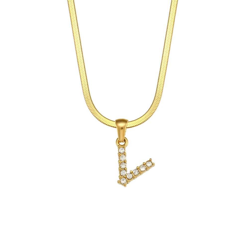 Dazzling Initial Necklace