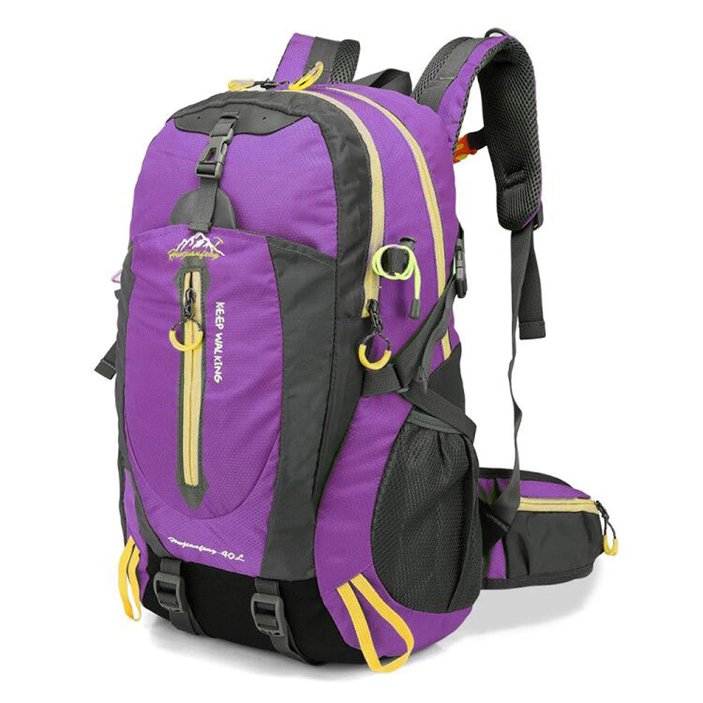 40L Water Resistant Travel Backpack Camping Hiking Laptop Daypack Trekking Climbing For Men Women Hiking Supplies