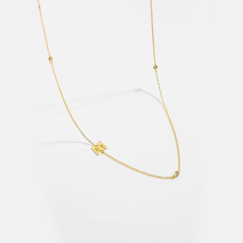 Effortless Chic Initial Necklace