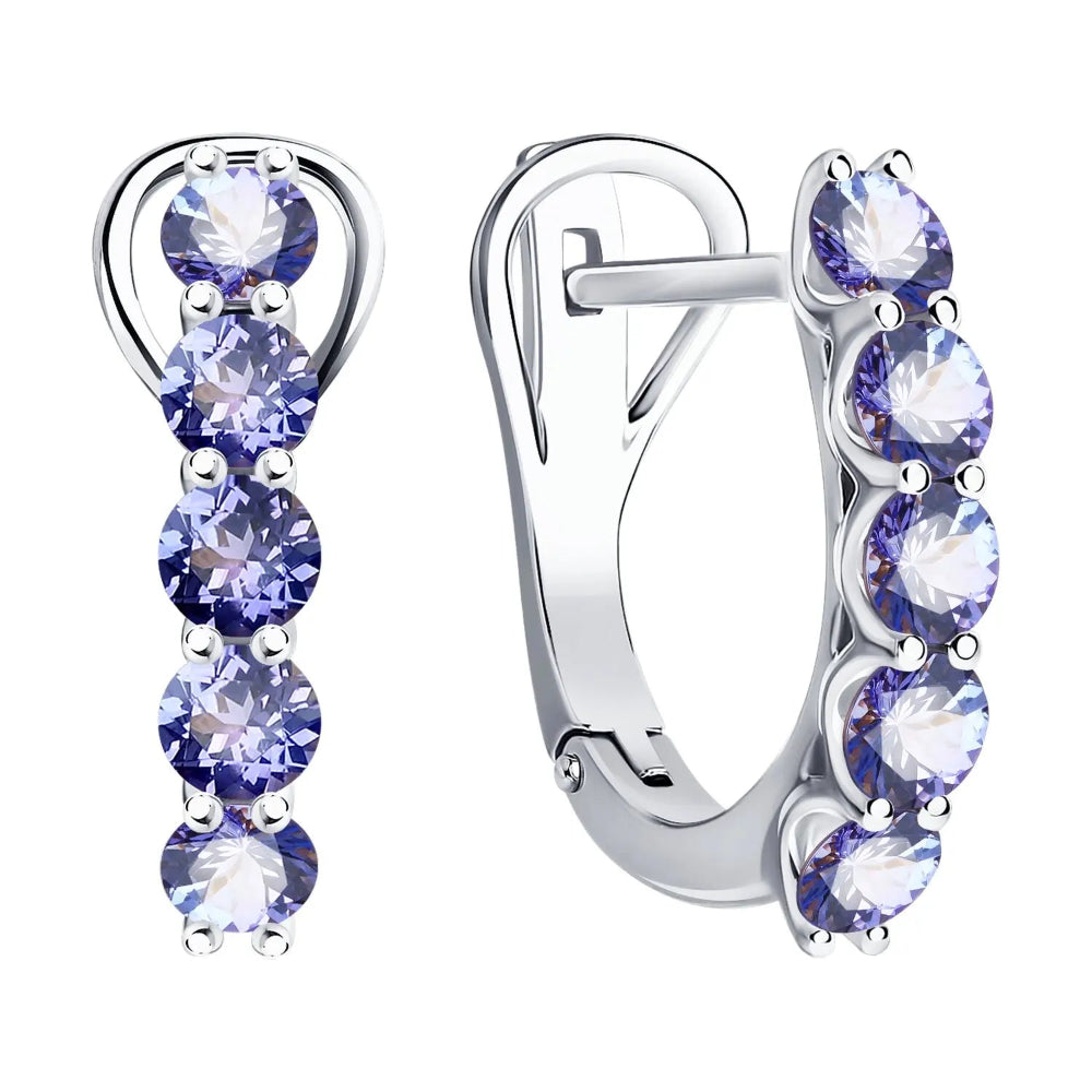 Tanzanite Earring December Birthstone