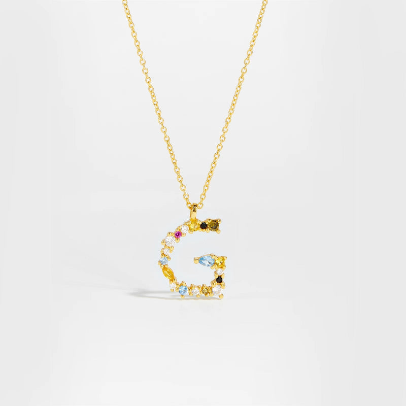 Timeless Initial Alphabet Necklace