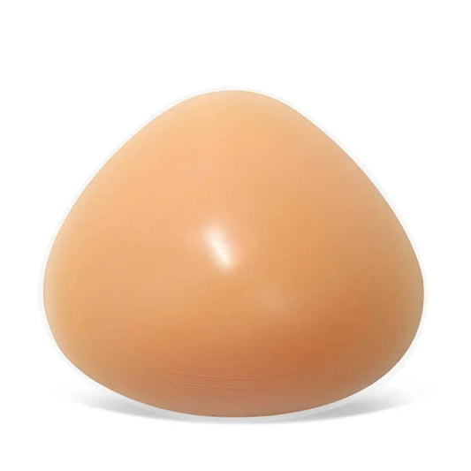 Silicone Breast Form for Mastectomy – Triangular Concave Prosthesis | With or Without Nipple | 150g–600g